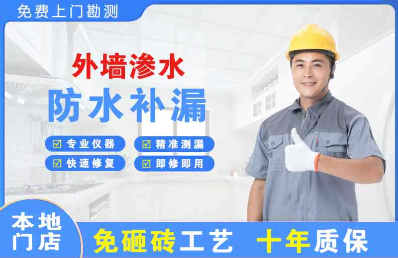 金山桥外墙渗水维修